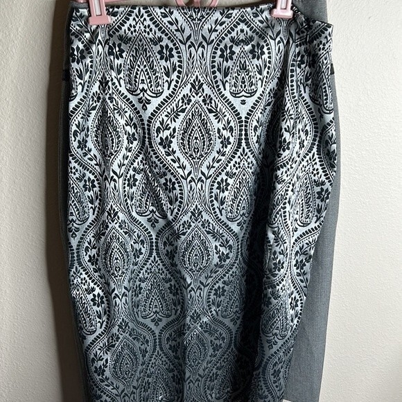 Worthington Skirt Size 4 Lot of 2 - Black Floral & Gray - Picture 10 of 12